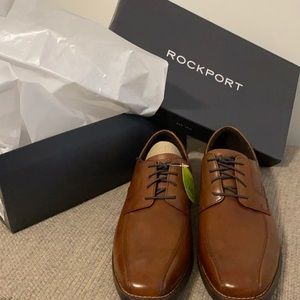 NEW Genuine leather Rockport Slayter dress shoe